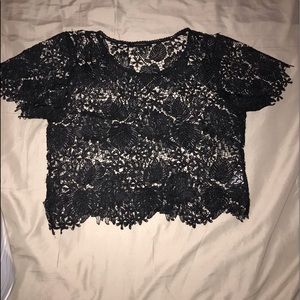 Crop top lace